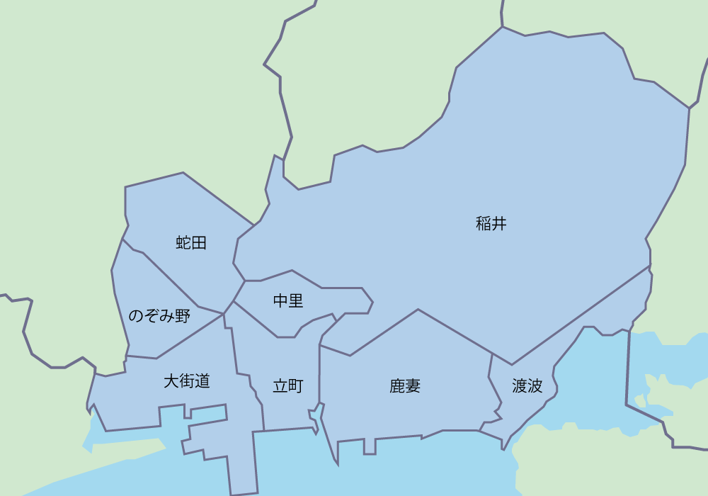 エリアマップ